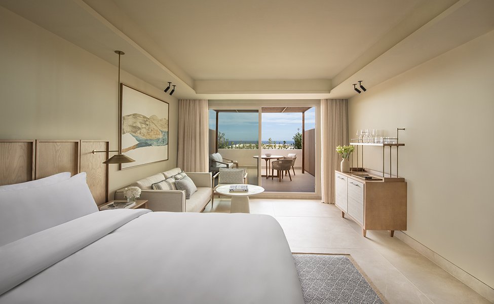 Fairmont La Hacienda Hotel ,  Room 522 Standard with Terrace La Alcaidesa,  Andalucia. Spain